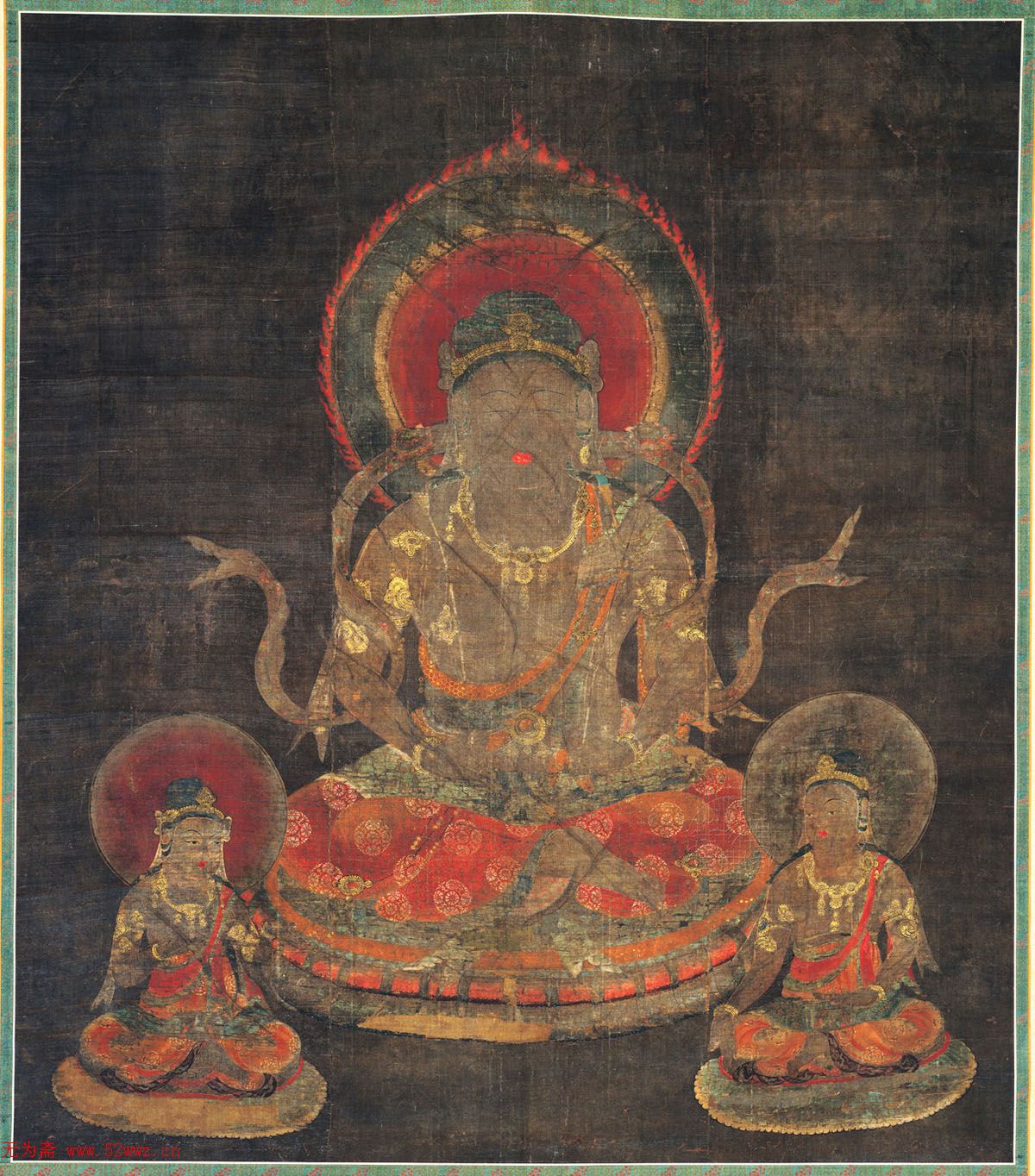 佛教精品绘画《唐密十二天法相图》 图2