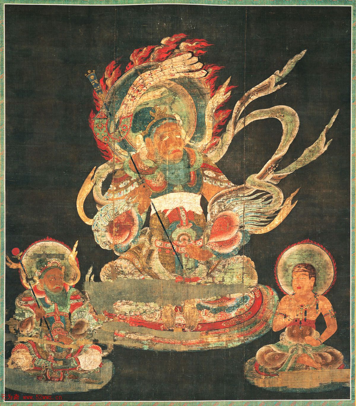 佛教精品绘画《唐密十二天法相图》 图3