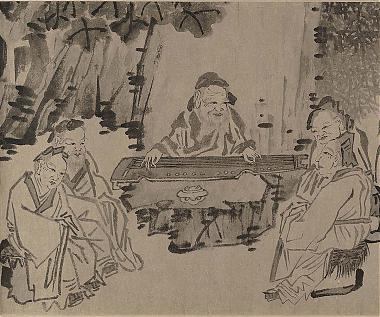 龚开百老图卷